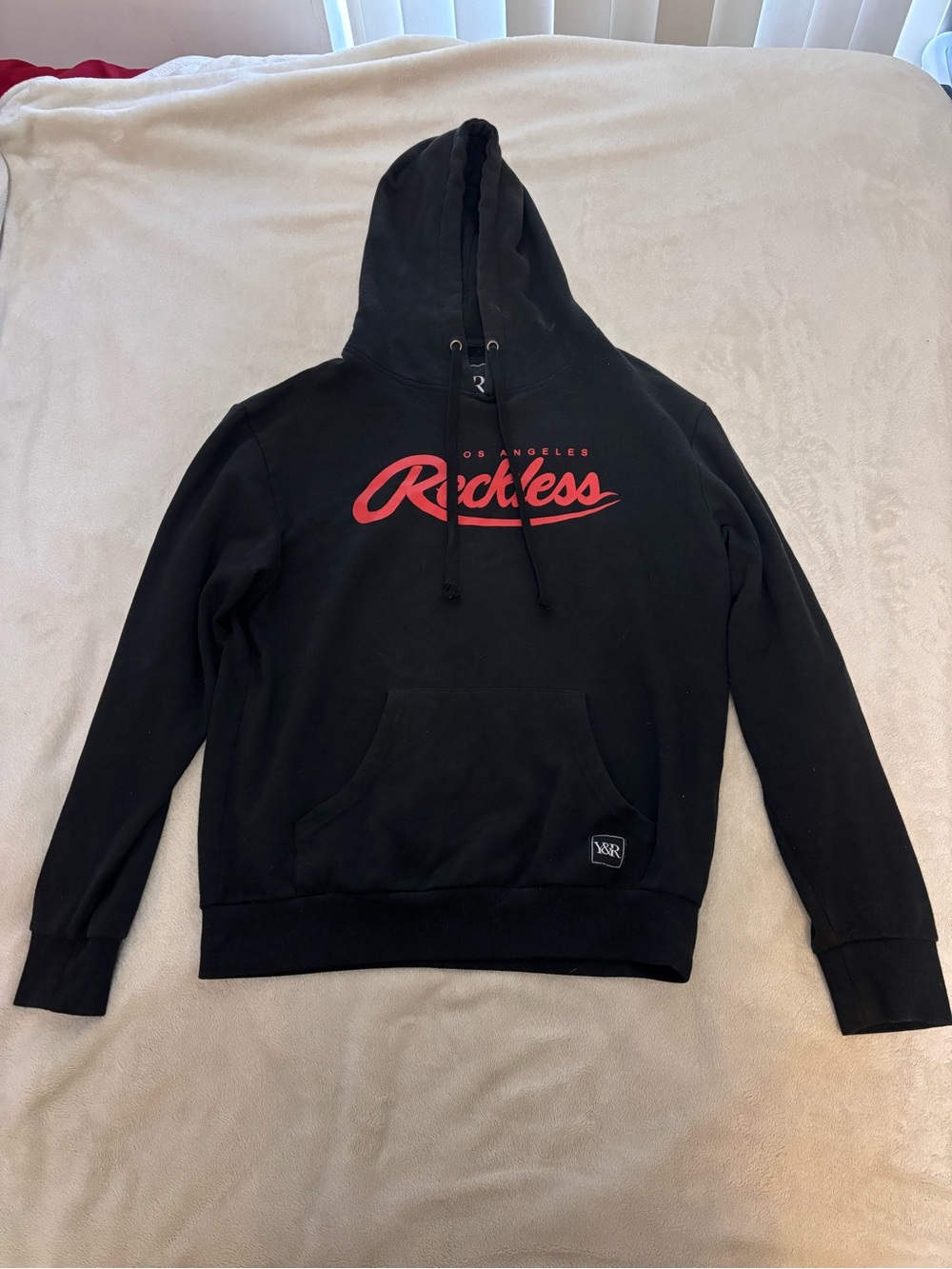Y&R Reckless Los Angeles Black Hoodie